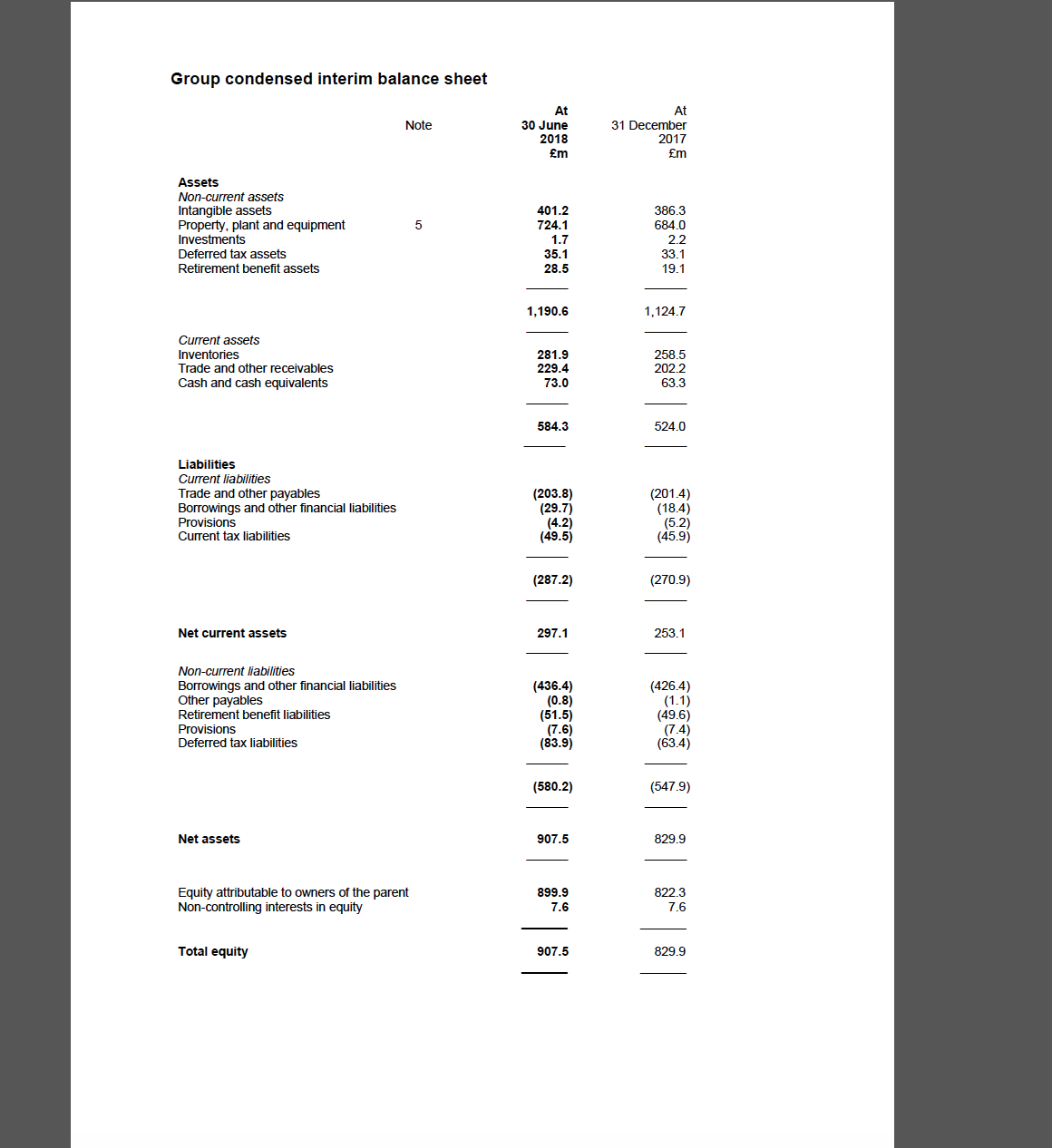 Second trading statment page 4